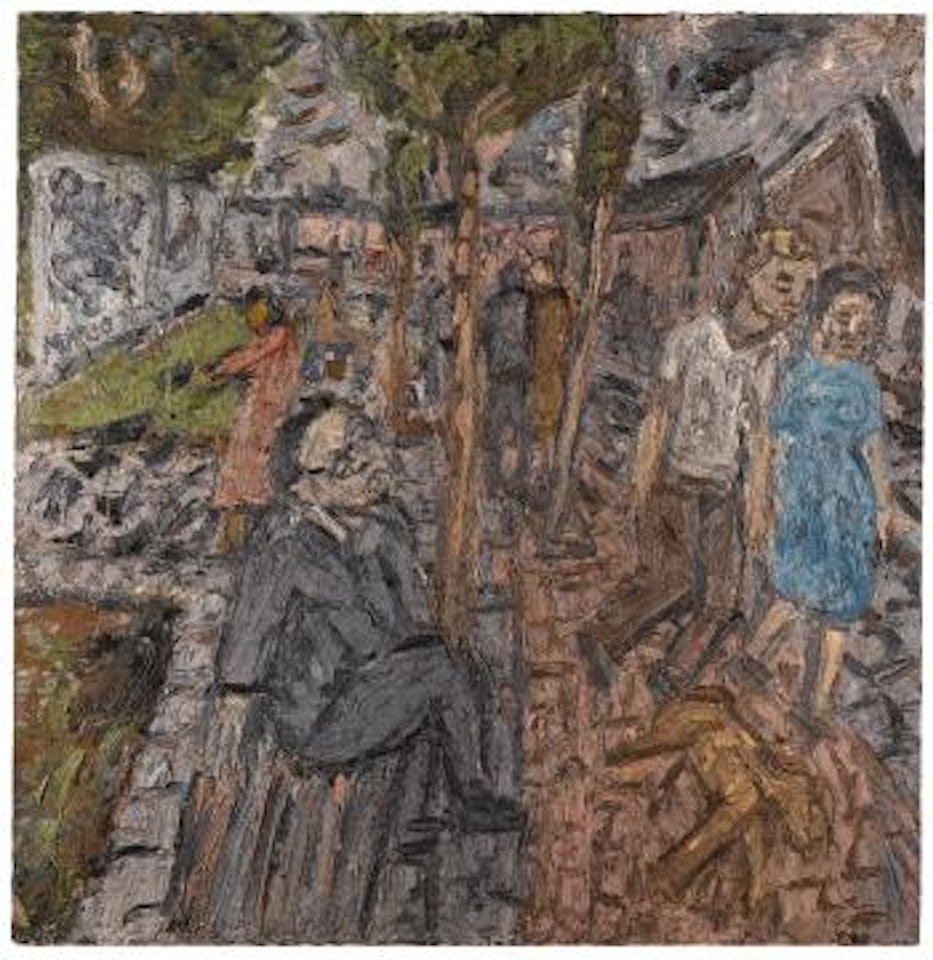 A Street In Willesden by Leon Kossoff