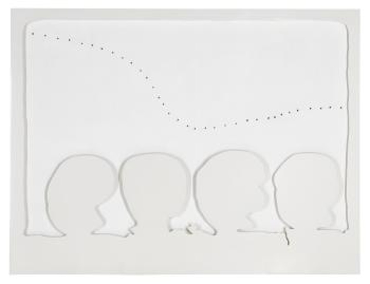 Concetto Spaziale, Teatrino by Lucio Fontana