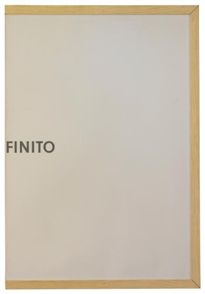 Infinito by Giovanni Anselmo