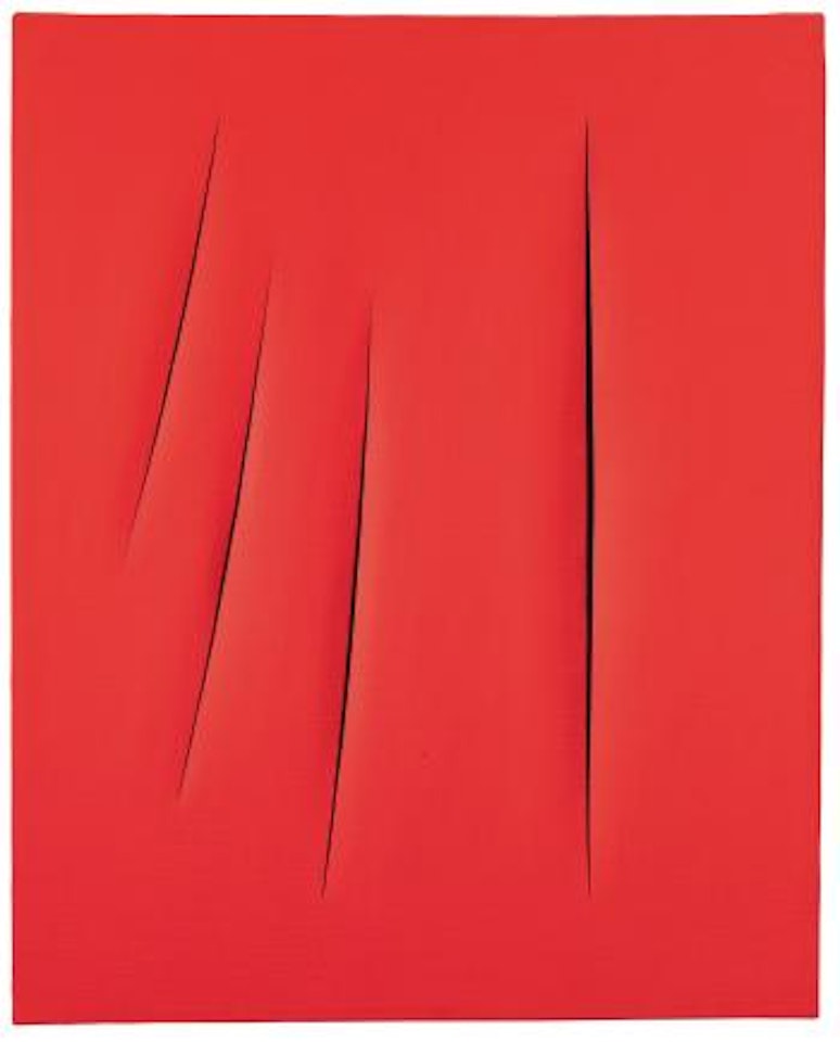 Concetto Spaziale, Attese by Lucio Fontana