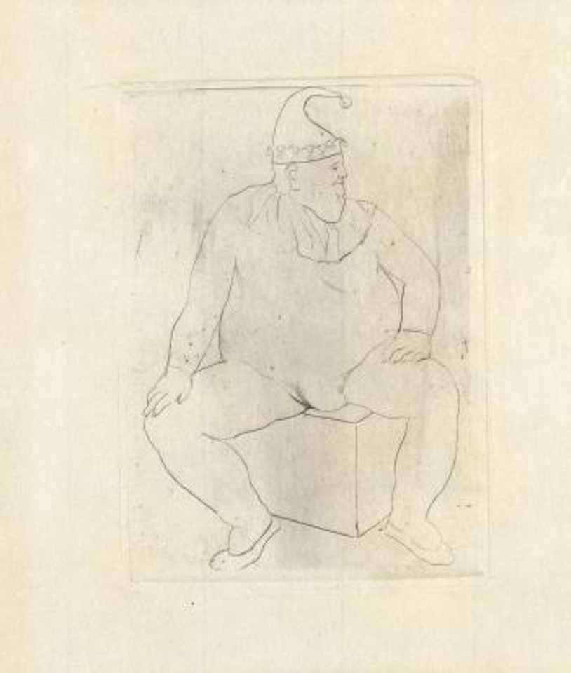 Le Saltimbanque Au Repos (B. 10) by Pablo Picasso