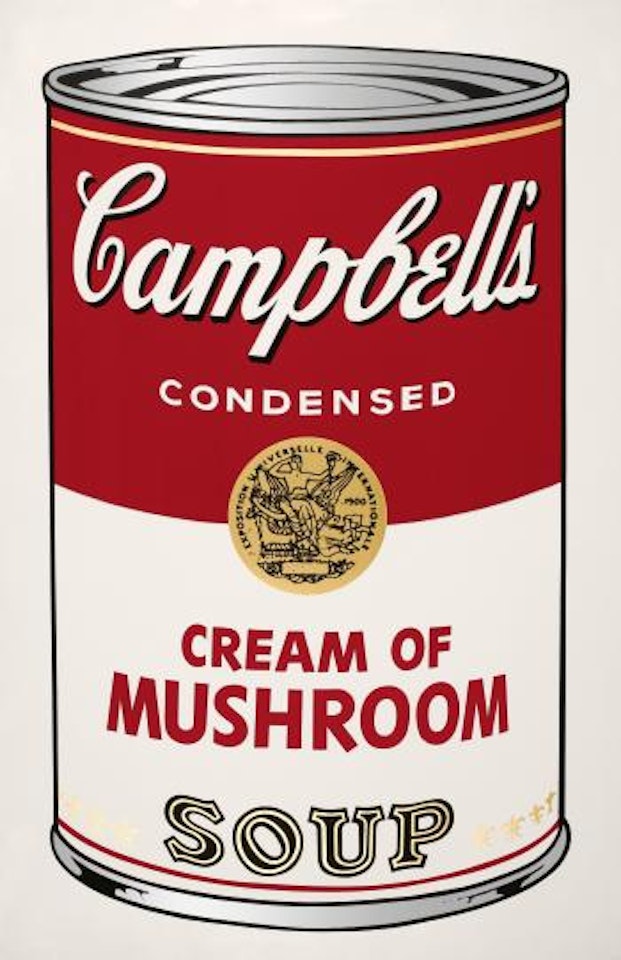 Campbell's Soup I: Cream Of Mushroom (F. & S. II.53) by Andy Warhol