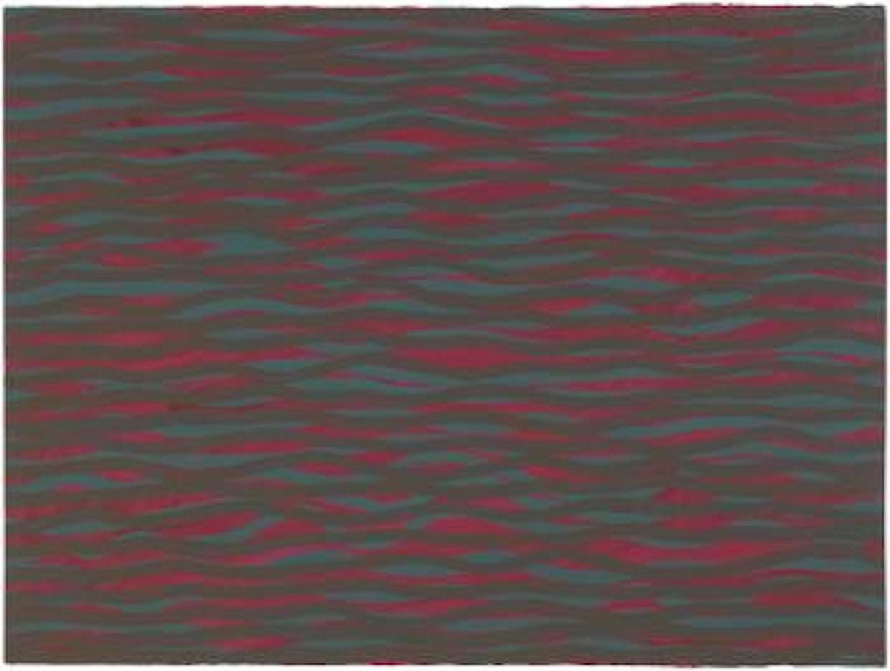 Horizontal Brushstrokes (More Or Less) by Sol LeWitt