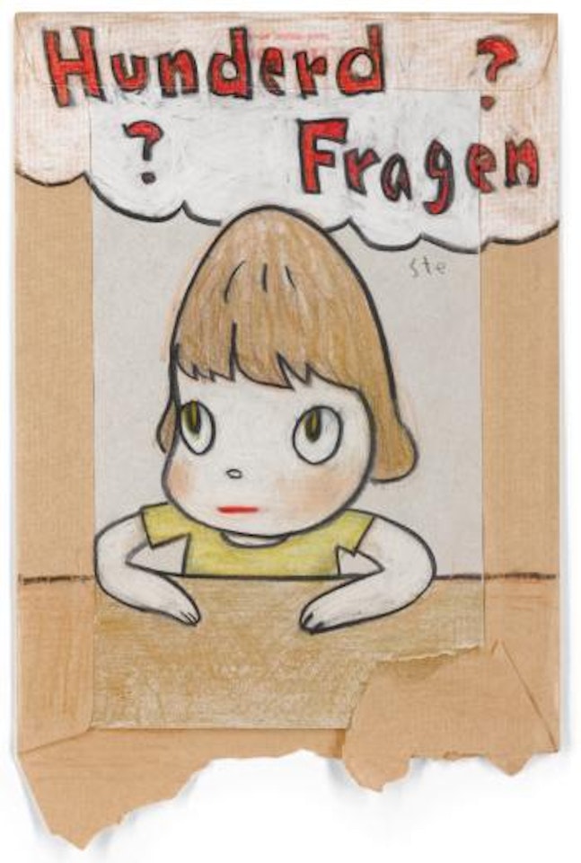 Hunderd Fragen? by Yoshitomo Nara
