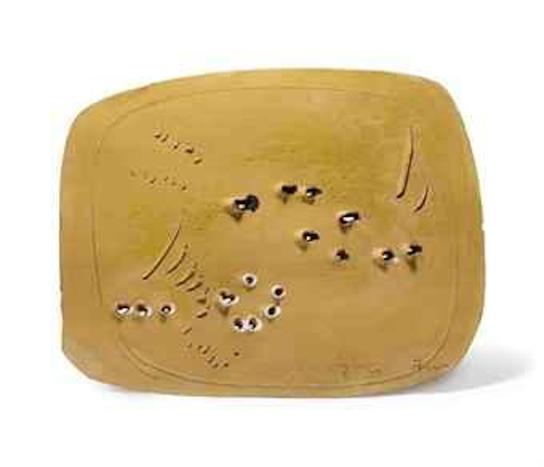 Concetto spaziale by Lucio Fontana