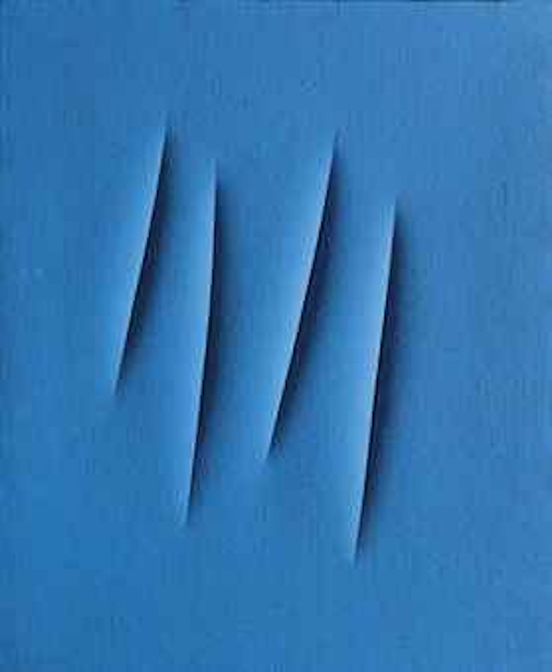Concetto spaziale, Attese by Lucio Fontana