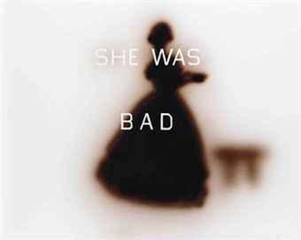 She Was Bad by Ed Ruscha
