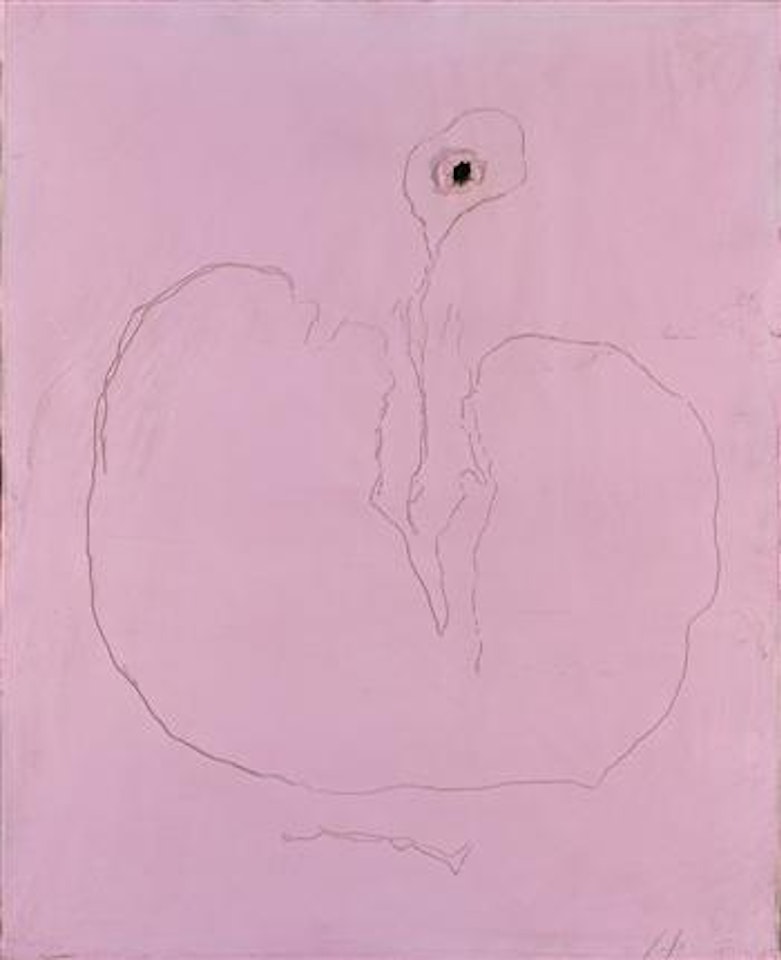 Concetto spaziale by Lucio Fontana