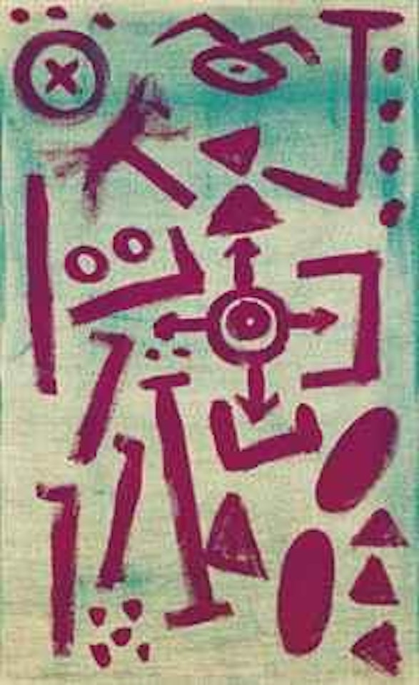 Promise of Space 2 by A.R. Penck