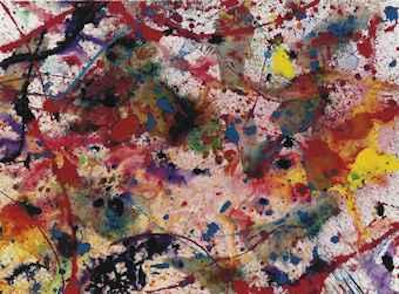 Untitled by Sam Francis
