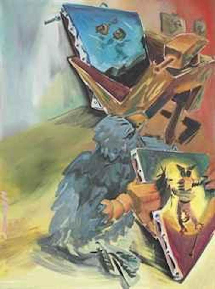 Wir können zufrieden sein II (We Can Be Satisfied II) by Jörg Immendorff