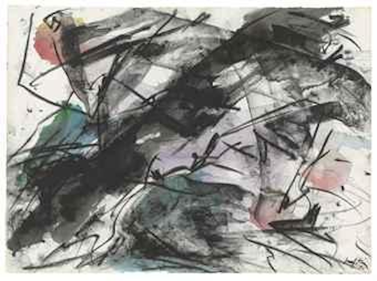 Diario '90-III by Emilio Vedova