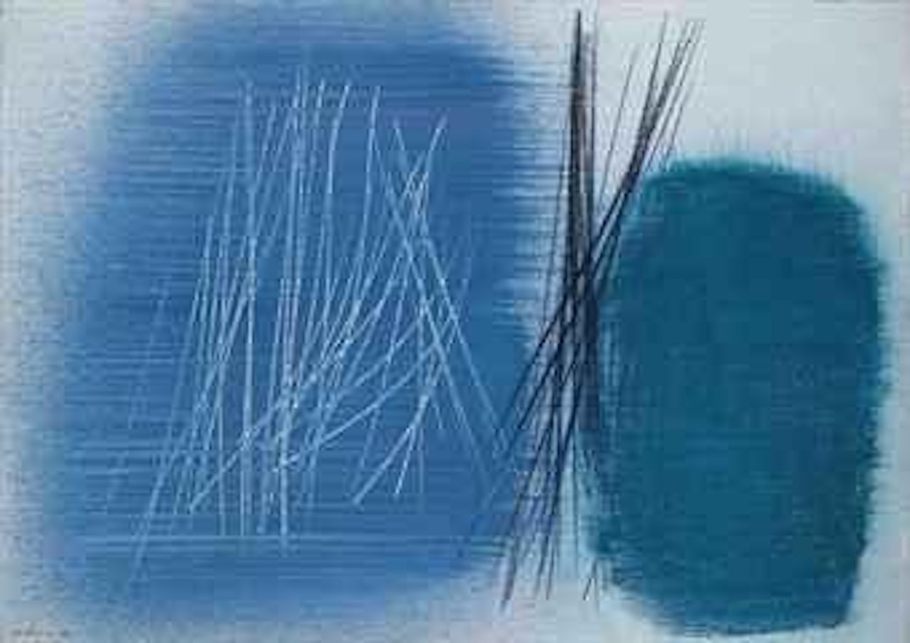 T1961-56 by Hans Hartung