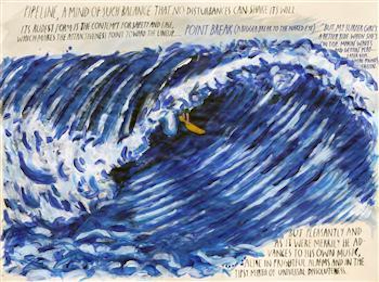 Untitled (Pipeline...) by Raymond Pettibon