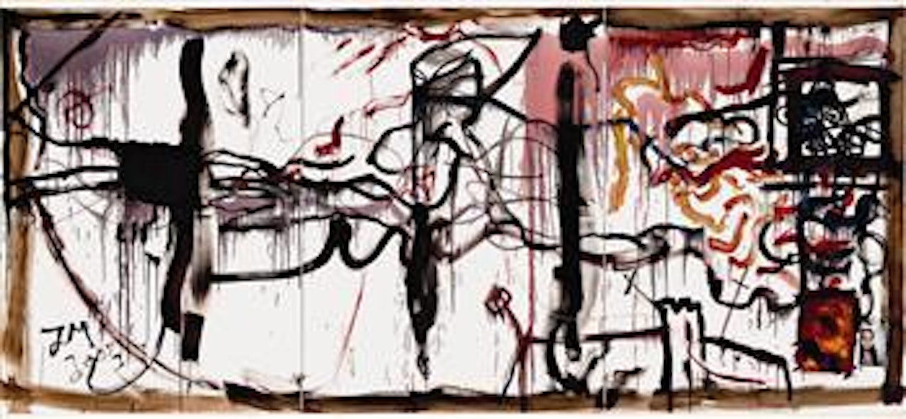 Das schwarze quadratische Loch aus Porzellan by Jonathan Meese