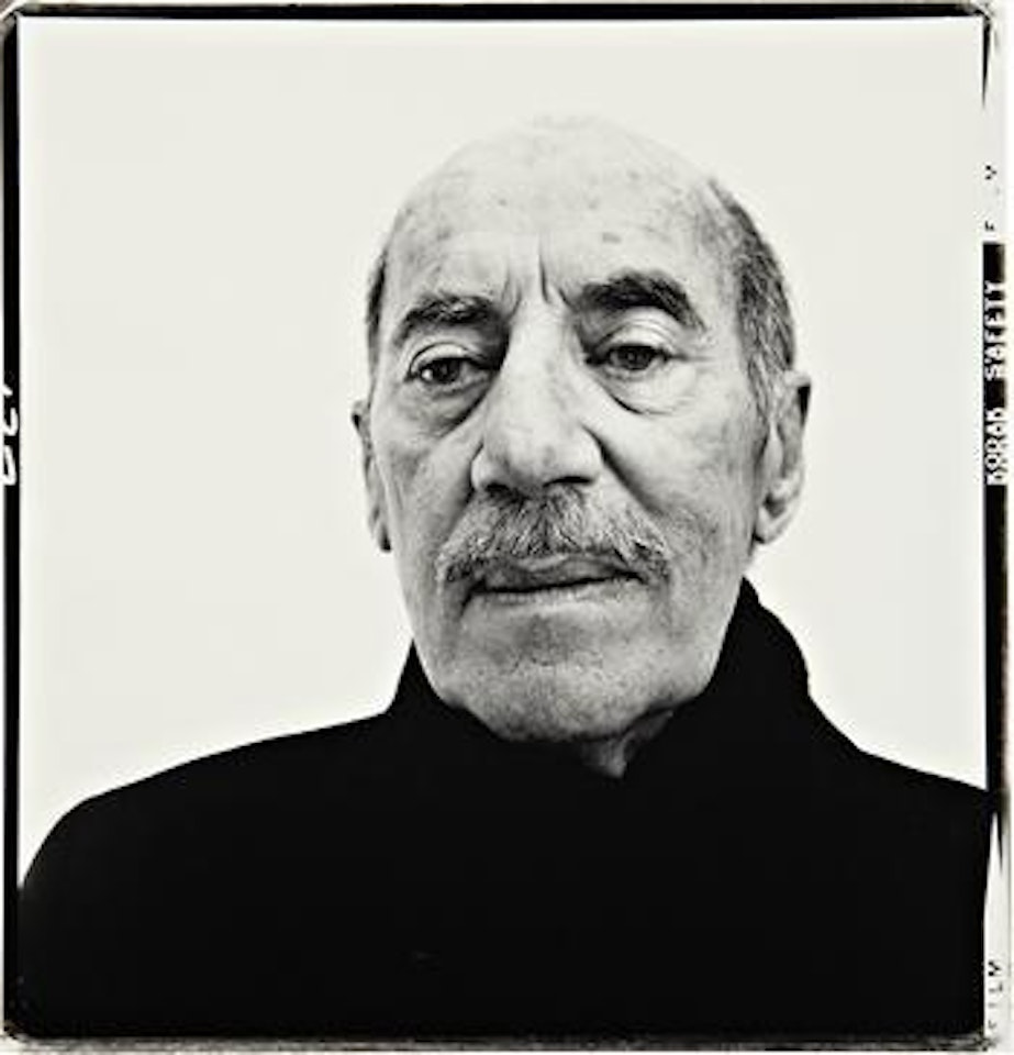 Groucho Marx, actor, Beverly Hills, 4-12-72 by Richard Avedon