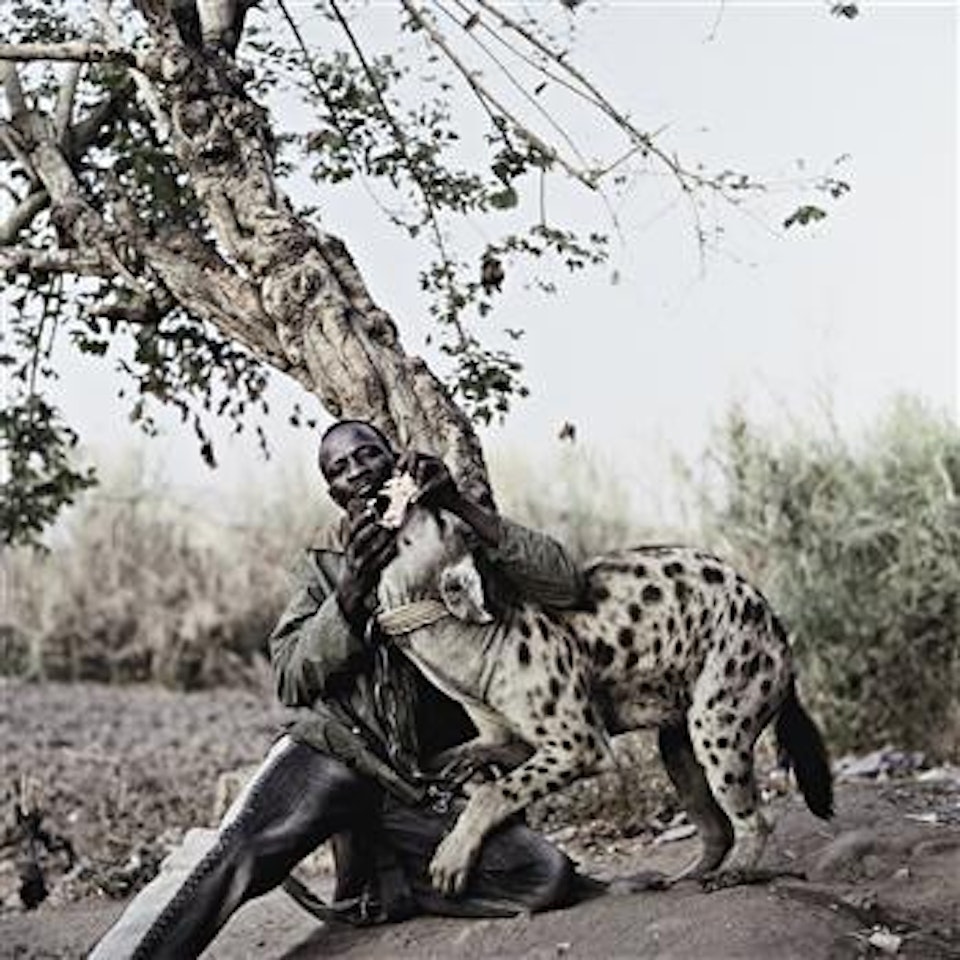 Mallam Galadima Ahmadu with Jamis, Abuja, Nigeria from Gadawan Kura from The Hyena Men, Series II by Pieter Hugo