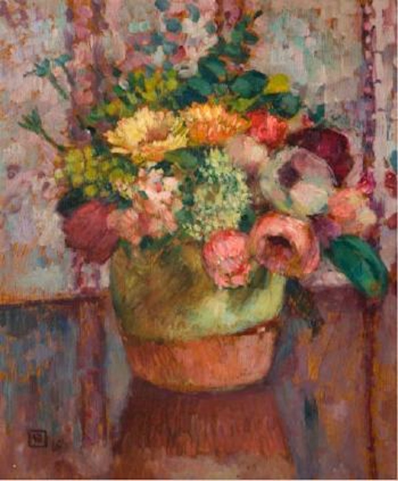 Bouquet by Theo van Rysselberghe