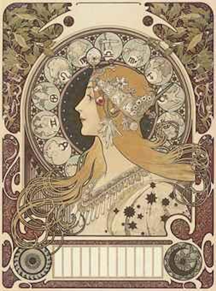 Zodiac by Alphonse Mucha