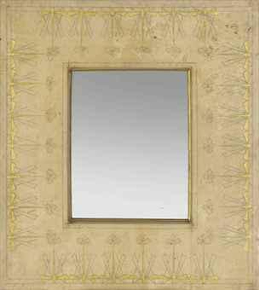Wall Mirror by Carlo Bugatti