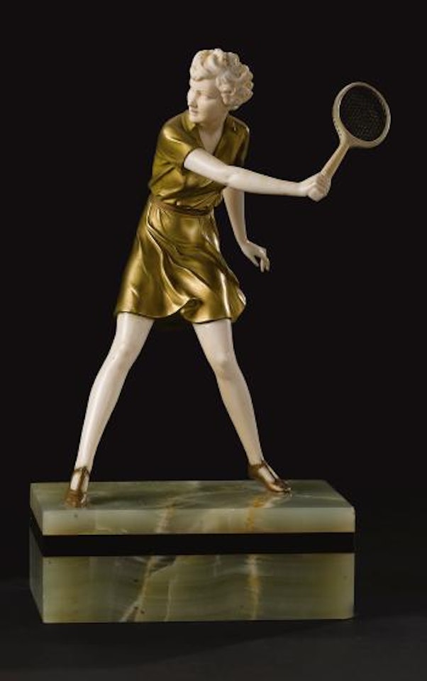 Tennis Player by Ferdinand Preiss