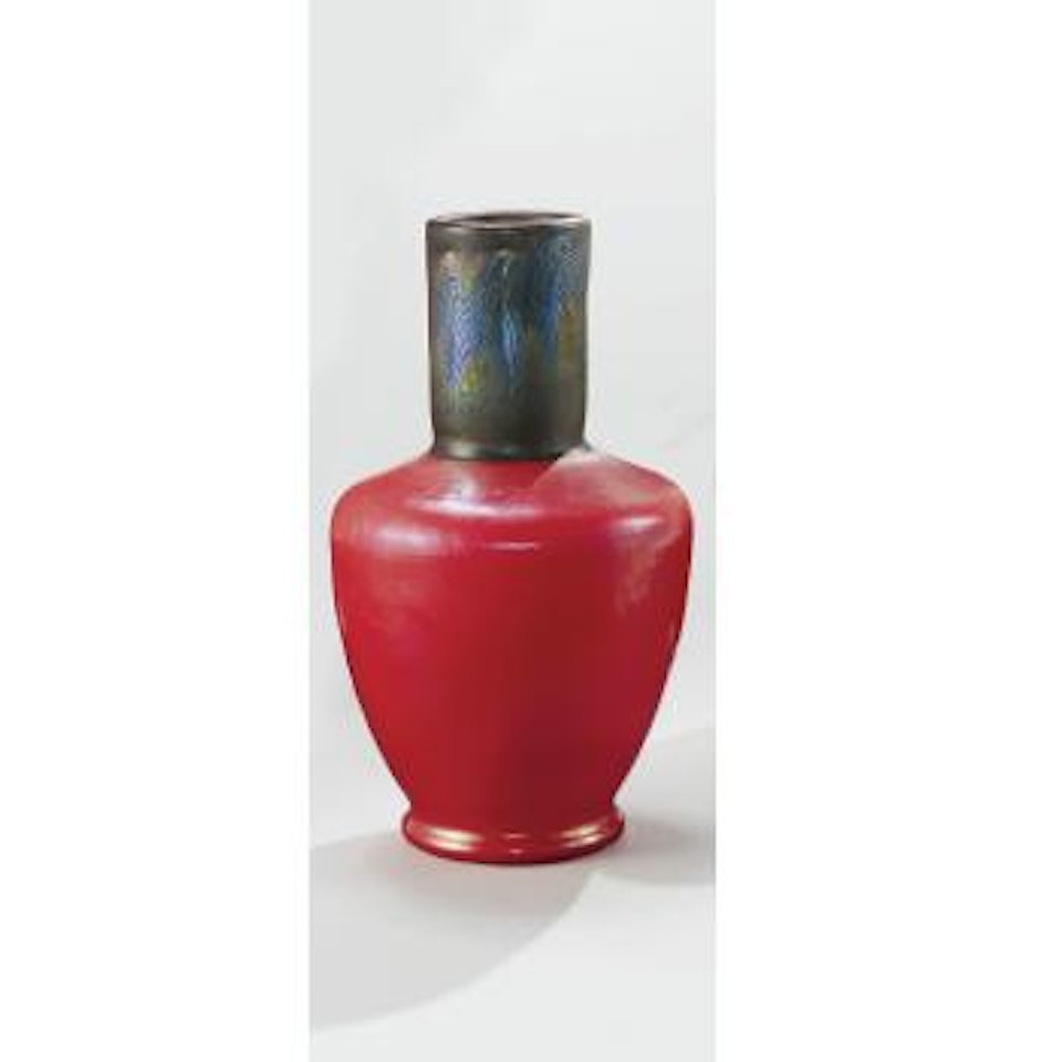 Egyptian Collar Vase by Tiffany Studios