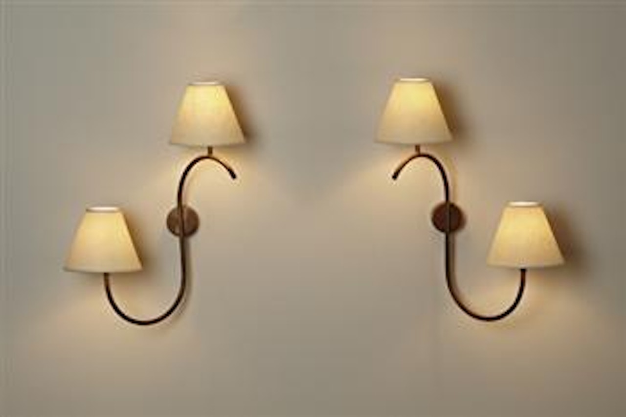 Pair of sconces by Jean Royere