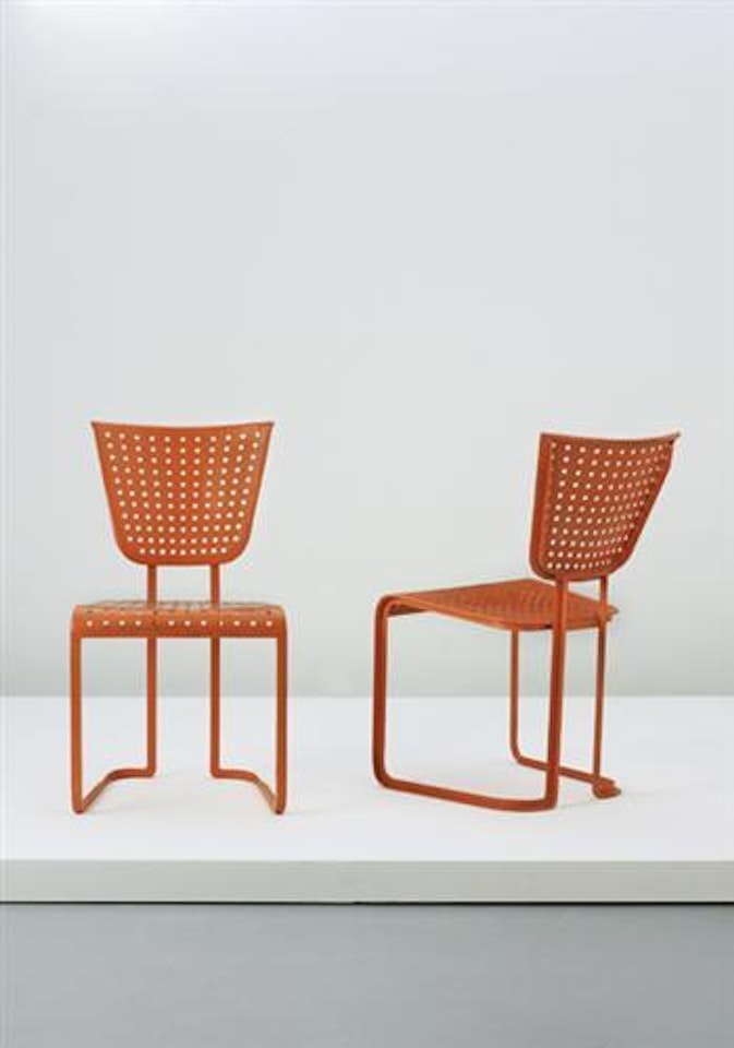 Pair of side chairs by Jean Royere