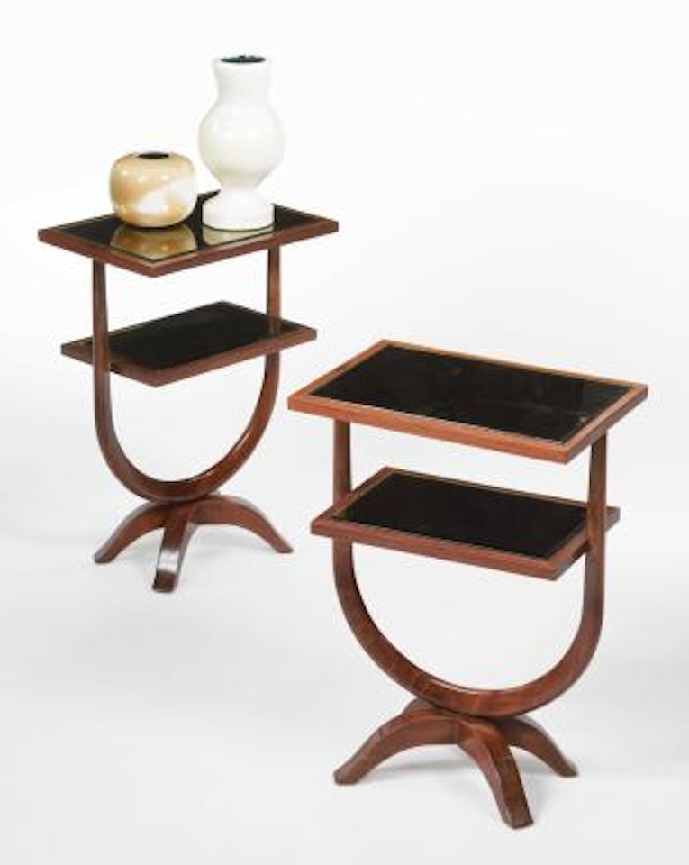 Pair Of Two-tier Side Tables From The Residence Of Dr. And Mrs. Ernest Majdalani, Beirut by Jean Royere