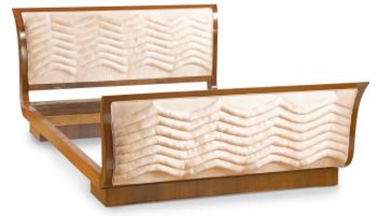 Nadia Double Bed From The Residence Of Dr. And Mrs. Ernest Majdalani, Beirut by Jean Royere