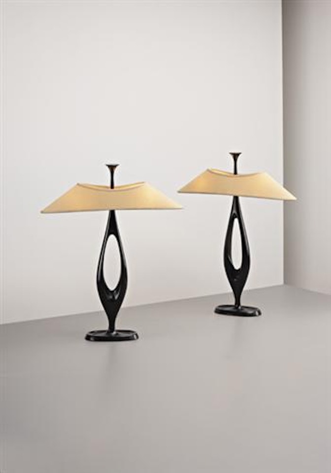 Pair of table lamps by Max Ingrand