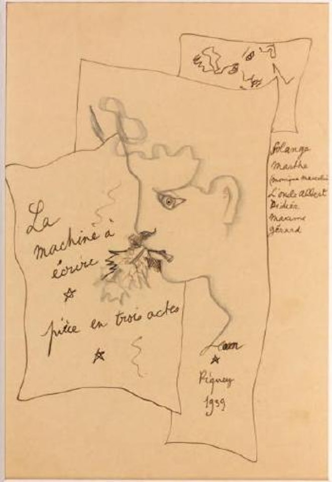 La machine à écrire by Jean Cocteau
