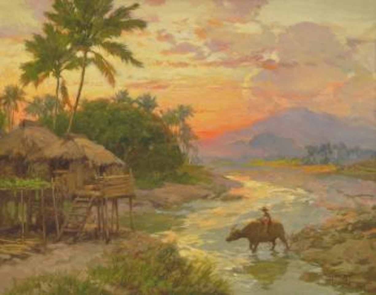 Returning Home by Fernando Amorsolo