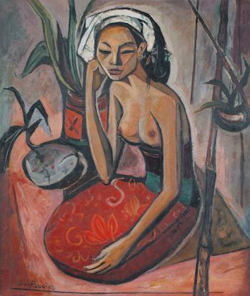 Untitled (Balinese Girl) by Cheong Soo Pieng