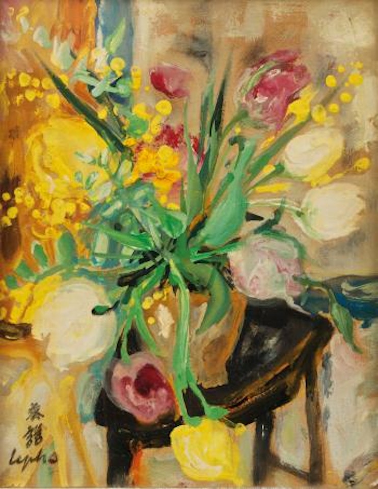 Mimosas Et Tulipes (Mimosas And Tulips) by Le Pho