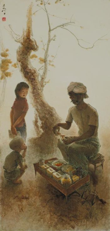 Food Vendor by Lee Man Fong