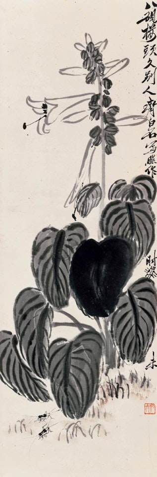 Flowers And Crickets by Qi Baishi