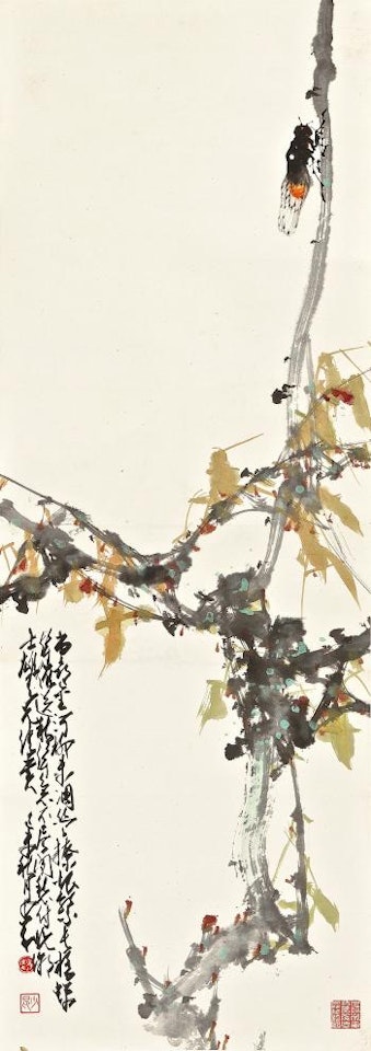 Cicada On A Branch by Zhao Shao'ang