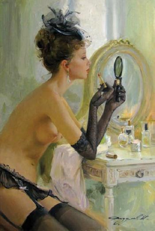 Devant le miroir by Constantin Razoumov