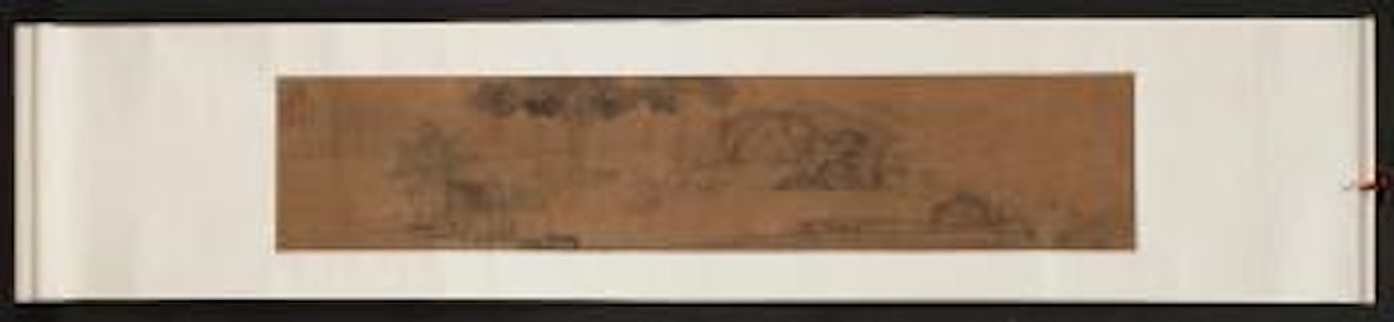 Figures in a landscape by Tang Yin