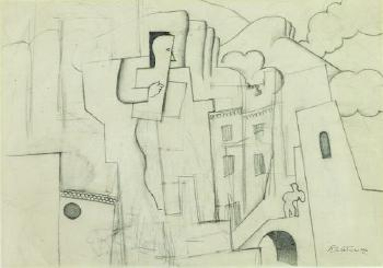 Paysage anime by Roger de la Fresnaye