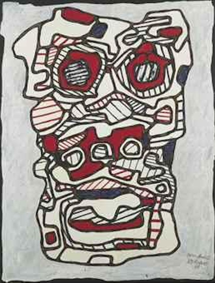 Réchaud-Four Ã  gaz V by Jean Dubuffet