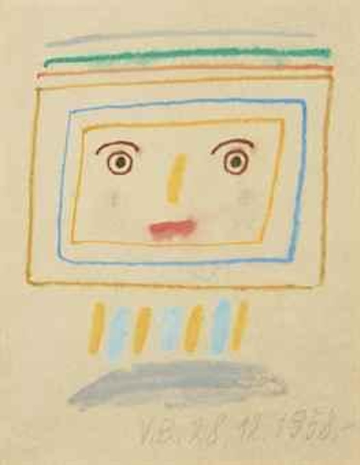 Sans titre (carte de voeux) by Victor Brauner