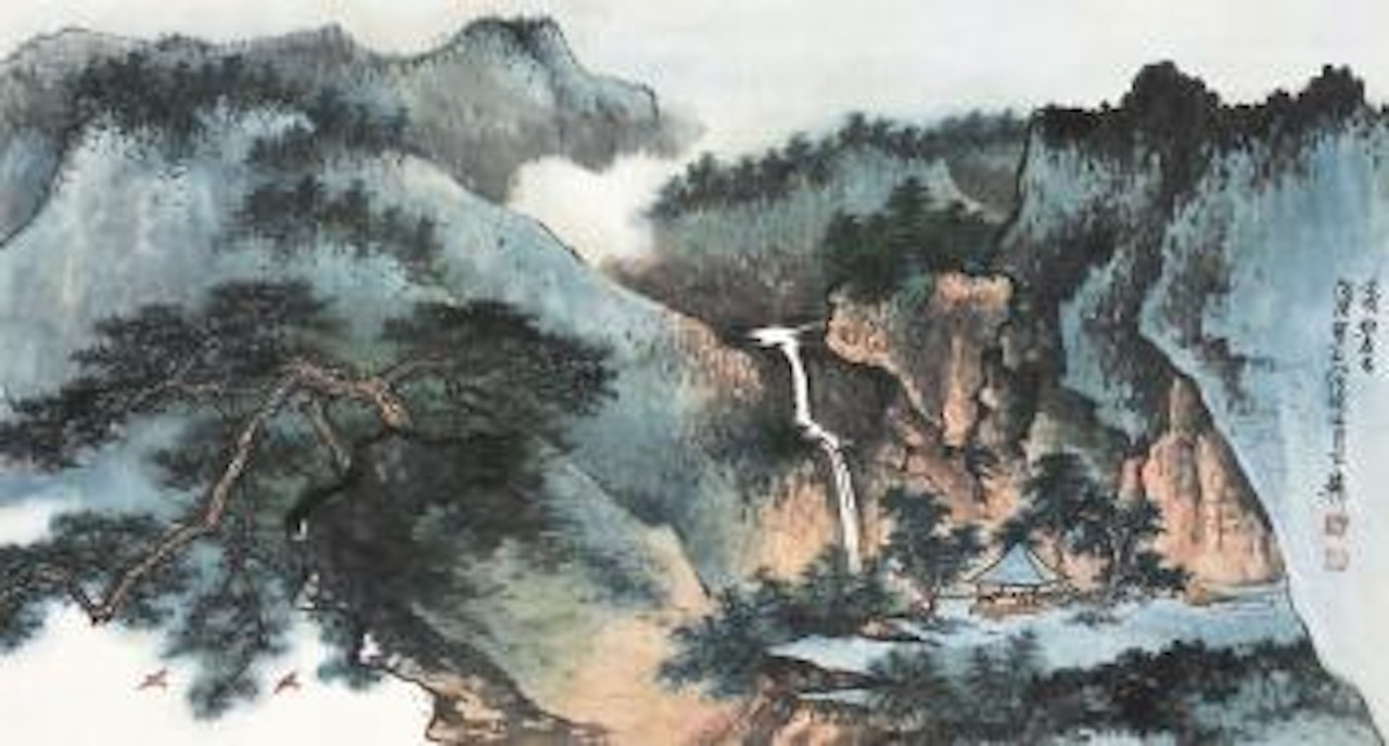 Summer mountains by Xie Zhiliu
