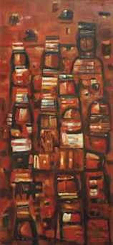 Nour Al-Ahmar Wa Naruhu (Red light and its fire) by Fateh Moudarres