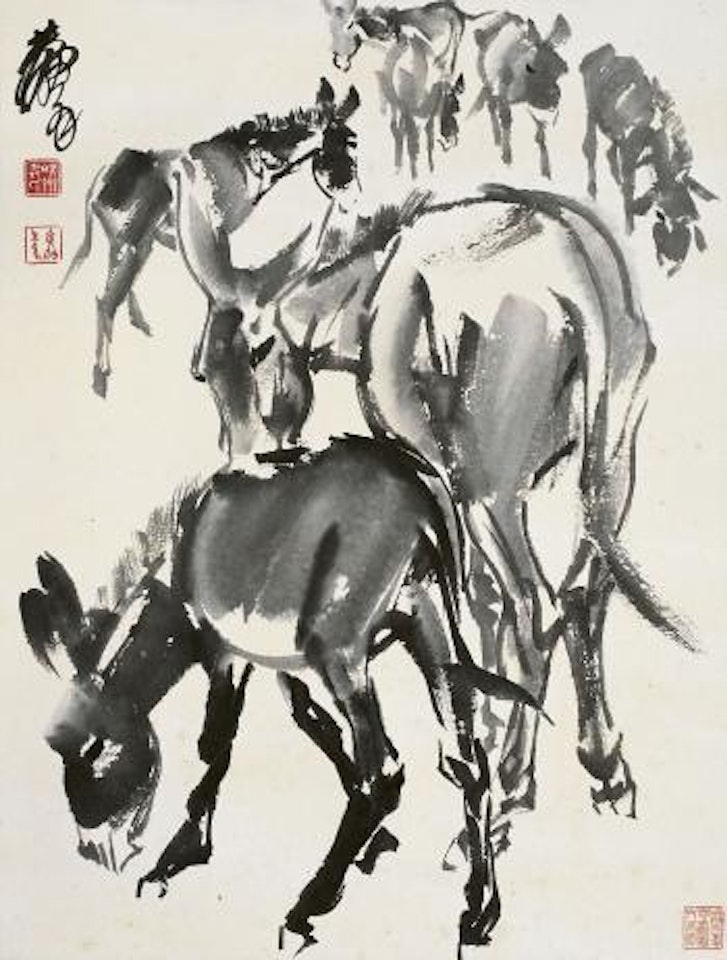 Donkeys by Huang Zhou