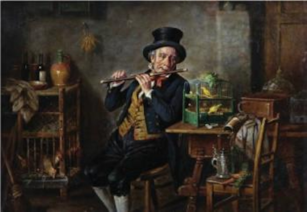 Il suonatore di melodie by Hermann Kern