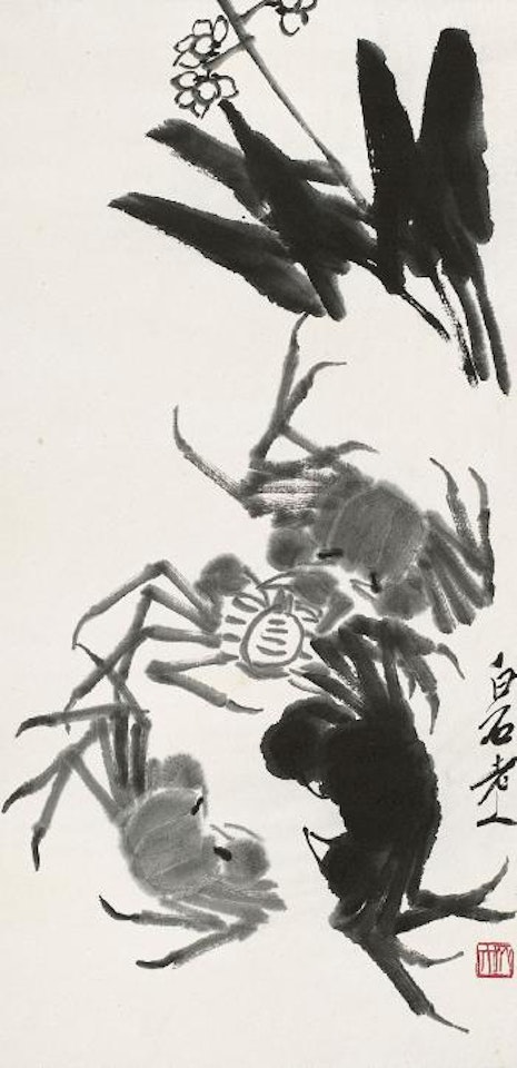 Crabs by Qi Baishi