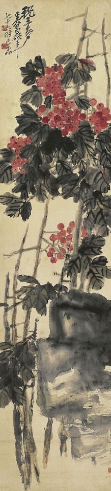 Flower by Wu Changshuo