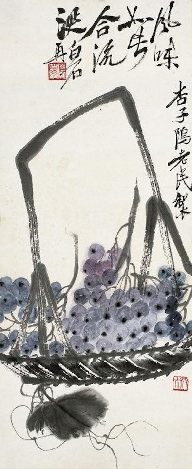 Grapes by Qi Baishi